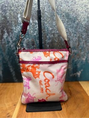 Coach Y2K Project Piece Horse & Carriage Swingpack Crossbody Bag Fair (As-Is)